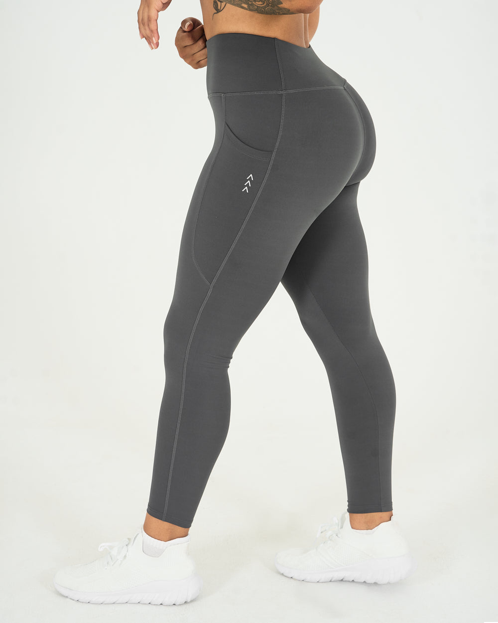 Womens Core Leggings - Charcoal image 3