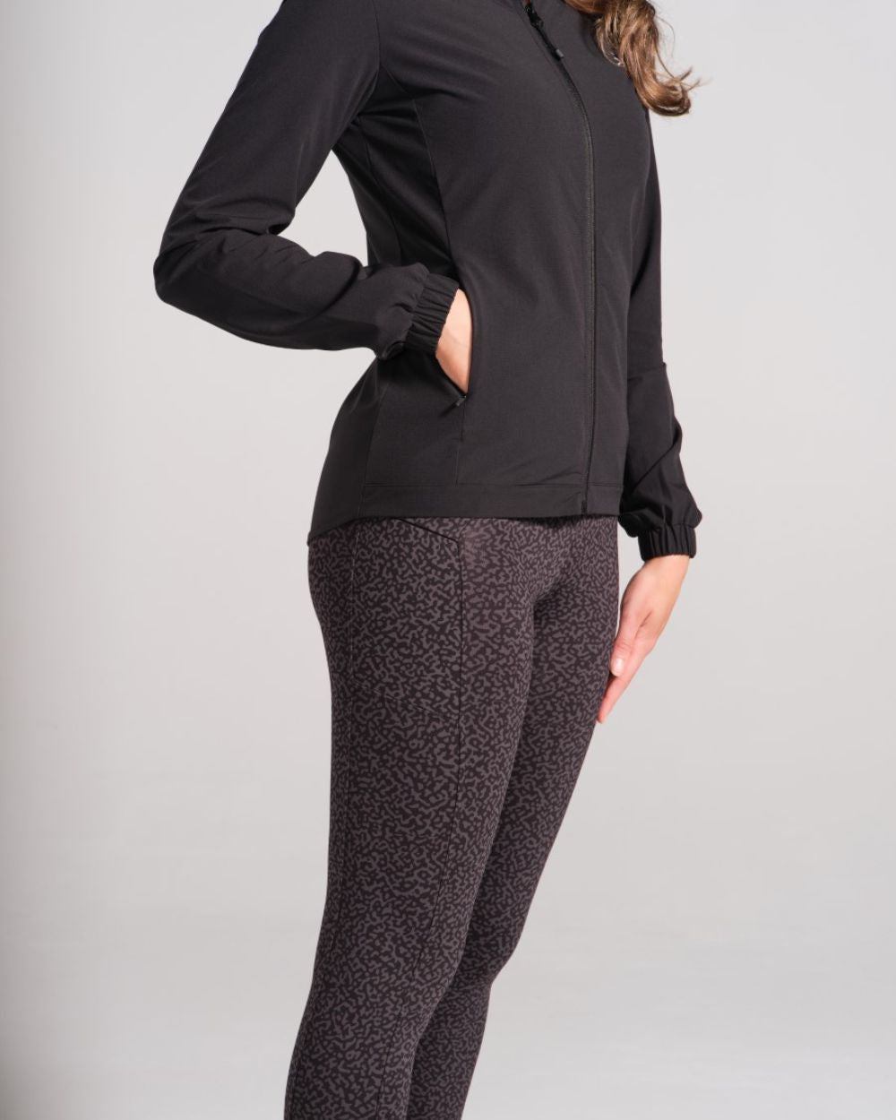 Windbreaker Jacket - Black image 3