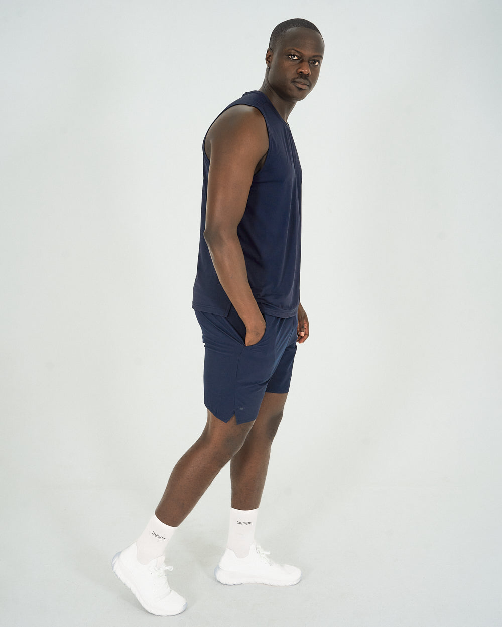 Mens Tank Top - Navy image 4