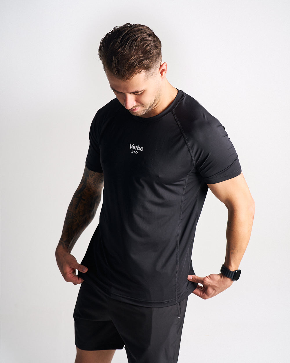 Mens Essential Tee - Black image 2