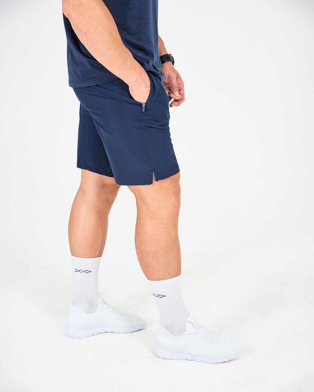 Mens 8-inch Shorts - Navy image 5