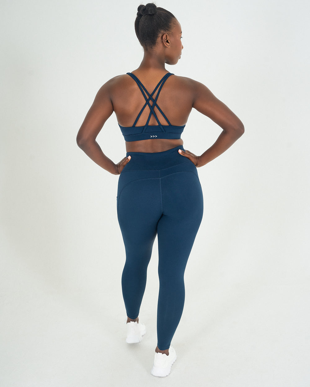 Womens Active Leggings - Navy image 3