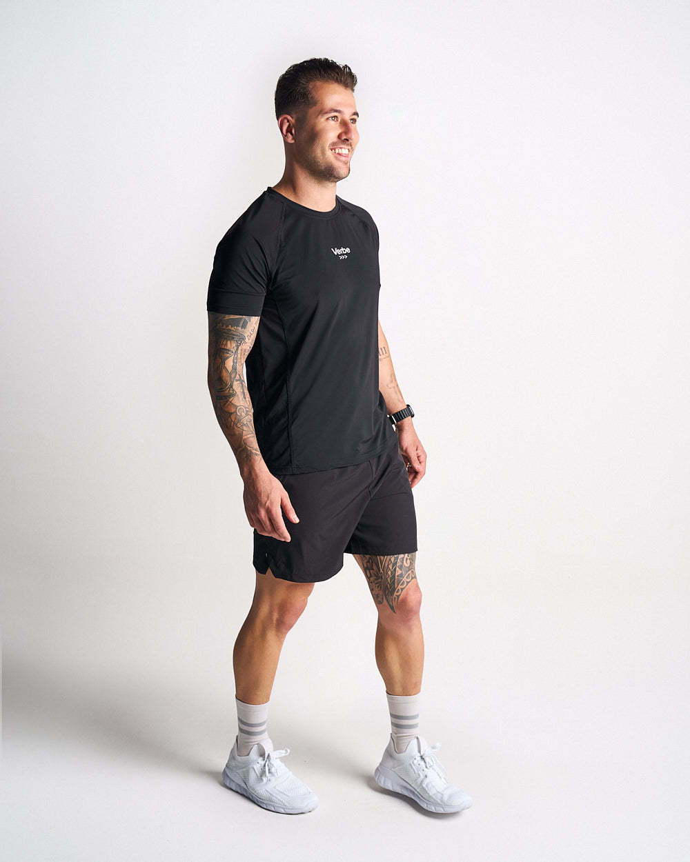 Mens Essential Tee - Black image 5