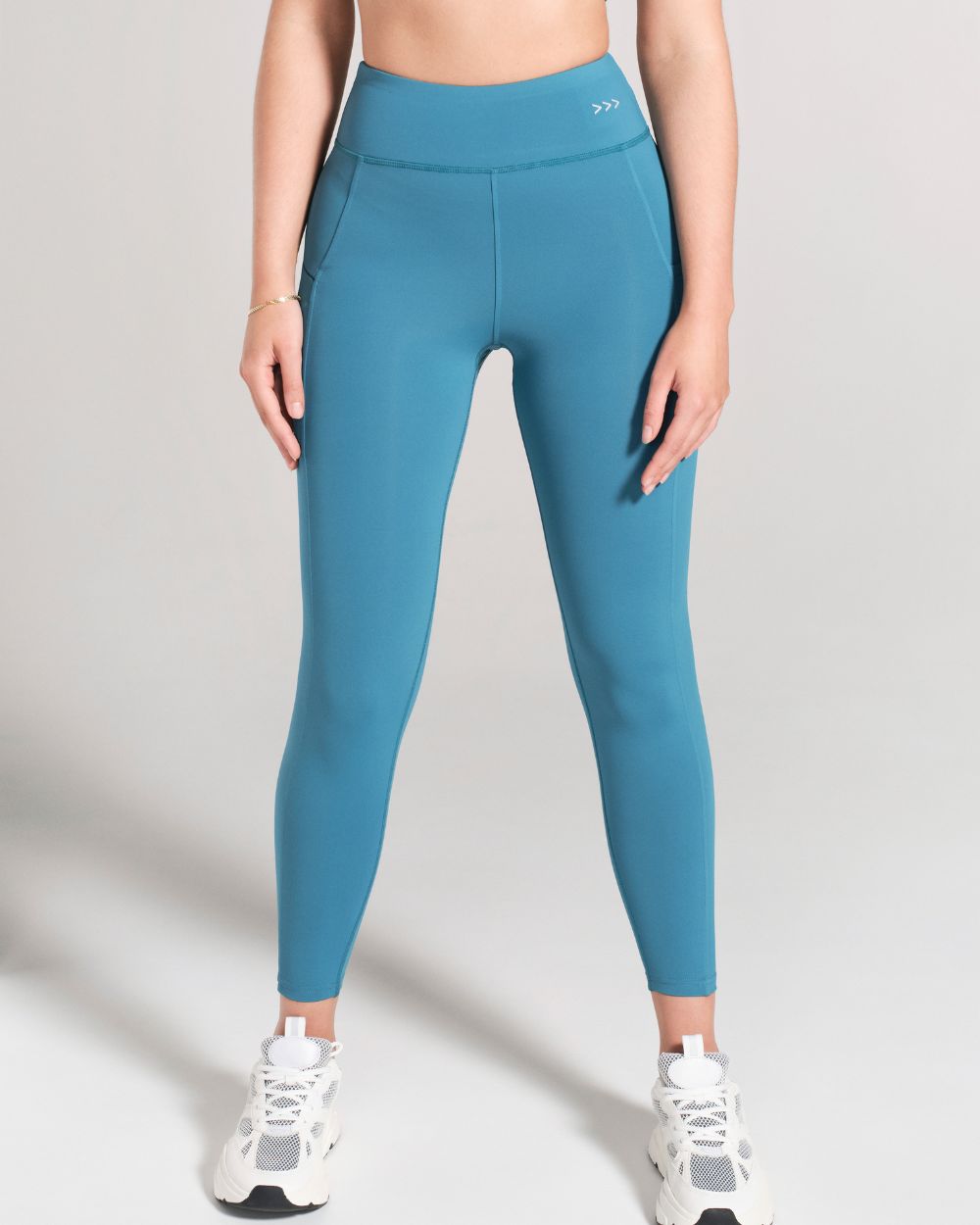 7/8 Leggings - Teal image 0