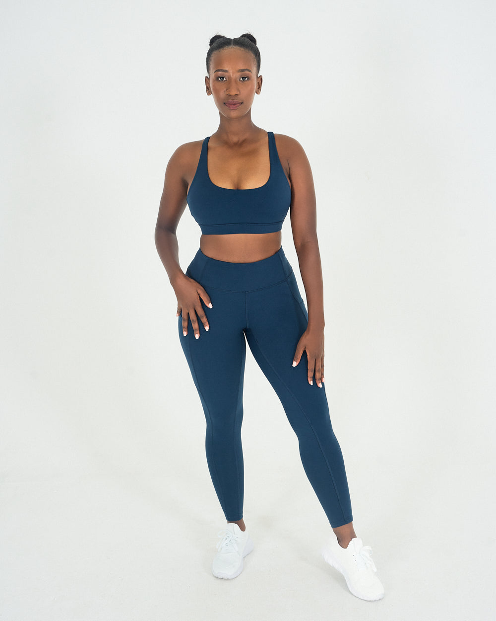 Womens Active Leggings - Navy image 5
