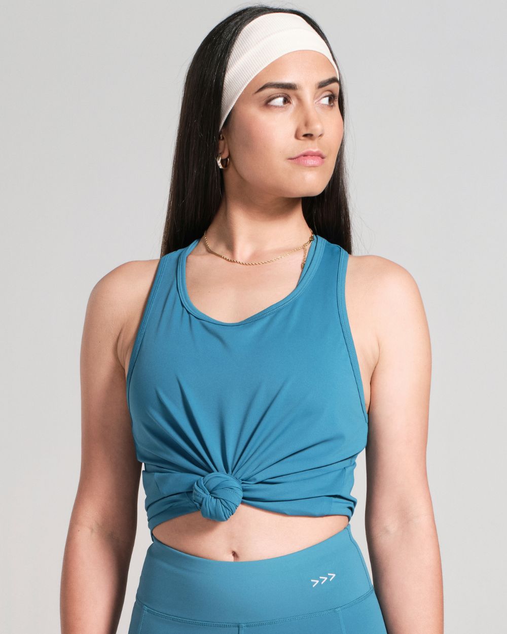Racerback Tank - Teal image 4