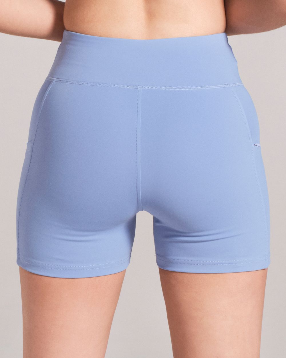 Bike Shorts - Pale Blue image 2