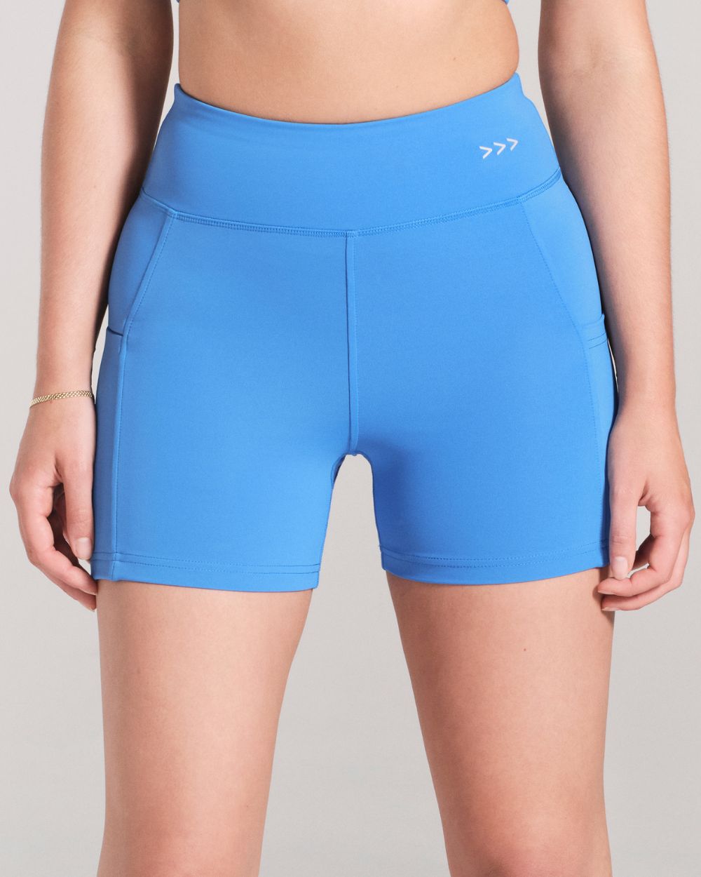 Bike Shorts - Bright Blue image 0