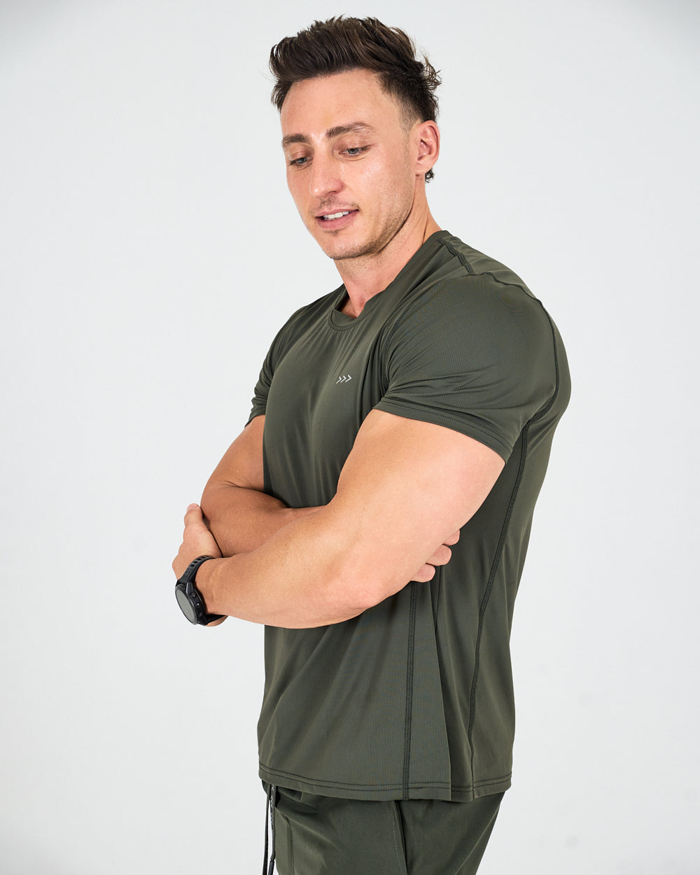 Mens Core Tee - Olive Green image 2