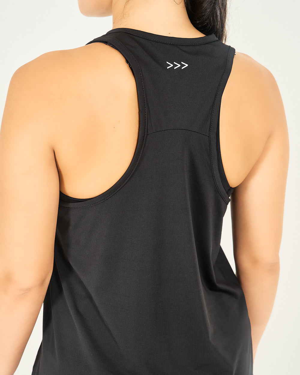 Womens Racerback Tank Top - Black image 5