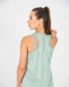 Womens Racerback Tank Top - Sage Green image 3