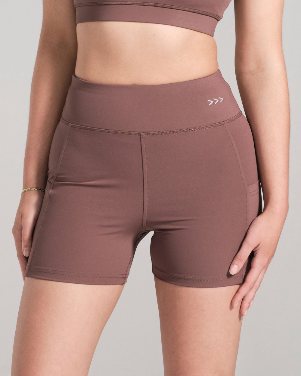 Bike Shorts - Brown image 0