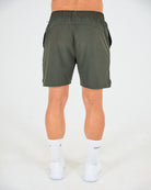 Mens Train 6-Inch Shorts - Olive Green image 3