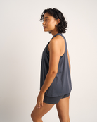 Womens Racerback Tank Top - Charcoal image 2