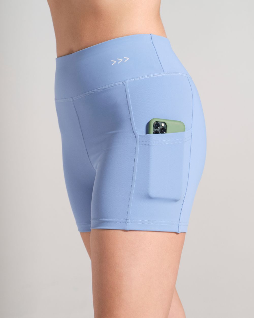Bike Shorts - Pale Blue image 3