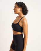 Womens Y Back Sports Bra - Black image 2