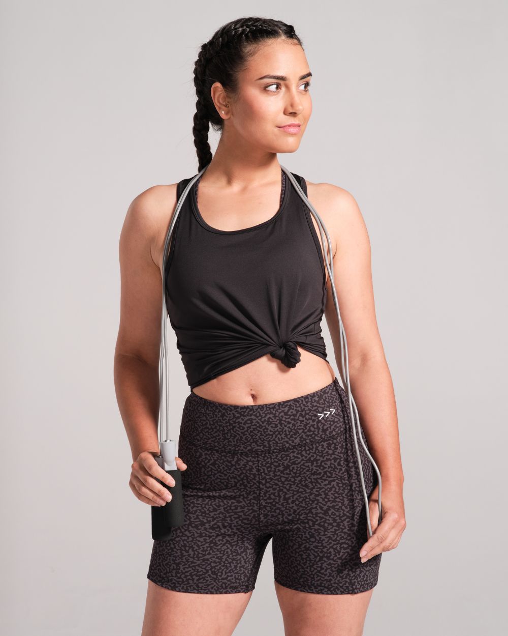 Racerback Tank - Black image 4