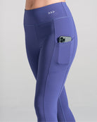 Capri Leggings - Electric Blue image 4