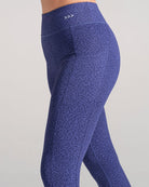 Printed 7/8 Leggings - Electric Blue image 4