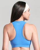 Racerback Sports Bra - Bright Blue image 2