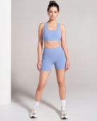 Bike Shorts - Pale Blue image 4