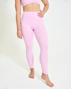 Womens 7/8 Leggings - Pastel Pink image 0