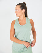 Womens Racerback Tank Top - Sage Green image 0