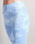 Printed 7/8 Leggings - Pale Blue image 4