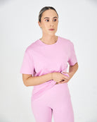 Womens Oversized Tee - Pastel Pink image 0