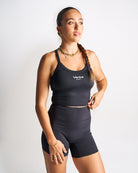 Womens Supportive Tank - Black image 2