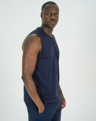Mens Tank Top - Navy image 2
