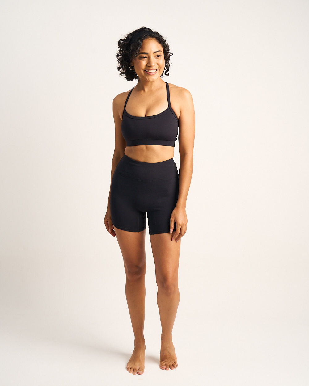 Womens Hot Shorts - Black image 5