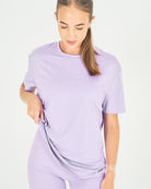 Womens Oversized Tee - Lilac image 0