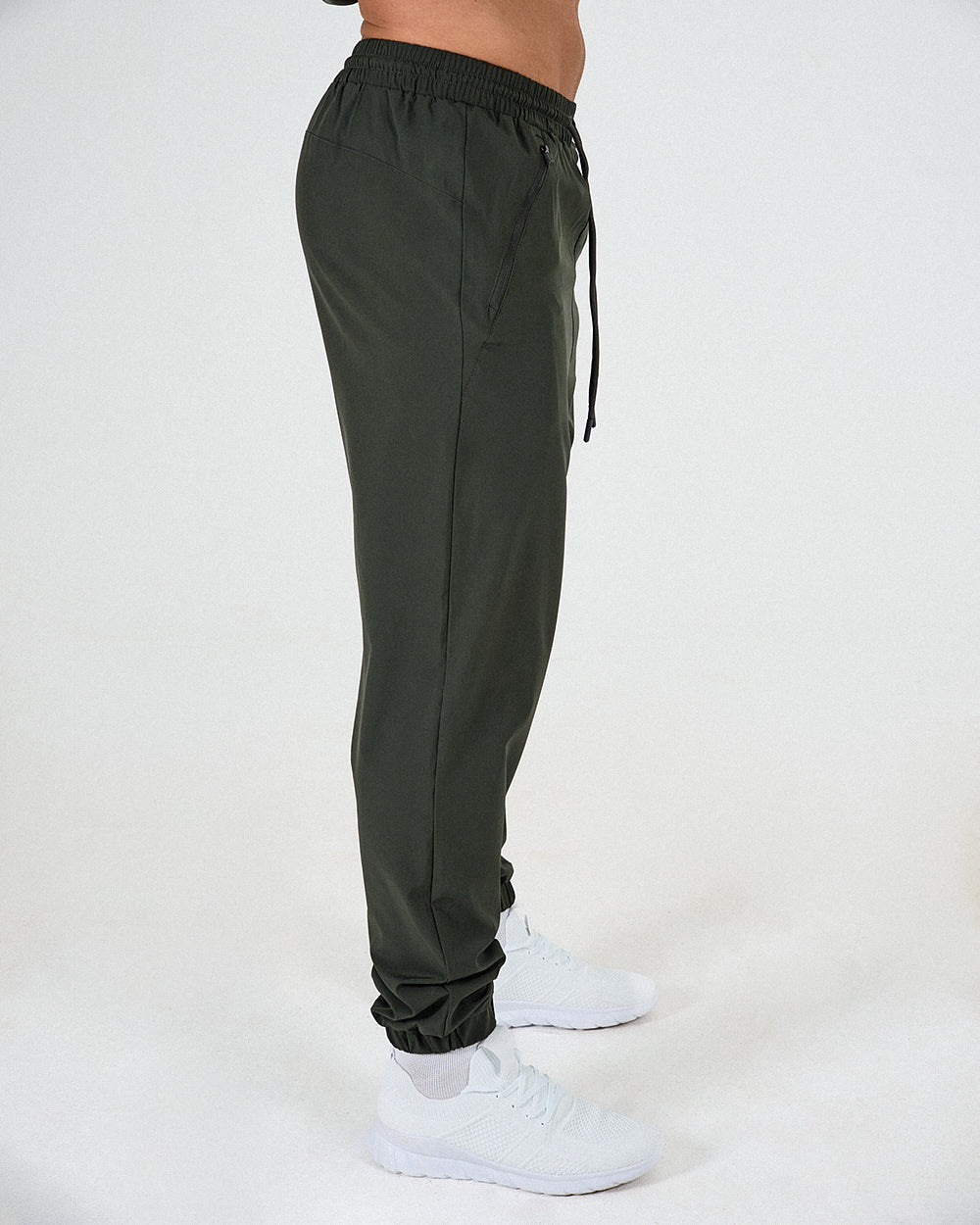 Mens Activ Joggers - Olive Green image 2