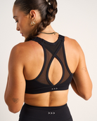 Womens High Impact Sports Bra - Black image 4