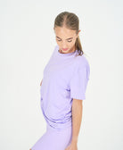 Womens Oversized Tee - Lilac image 4