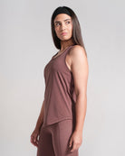 Racerback Tank - Brown image 3