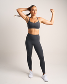 Womens Full Length Leggings - Sapphire Grey image 5