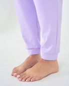 Womens Relaxed Yoga Pants - Lilac image 4