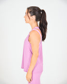Womens Racerback Tank Top - Dusty Pink image 3