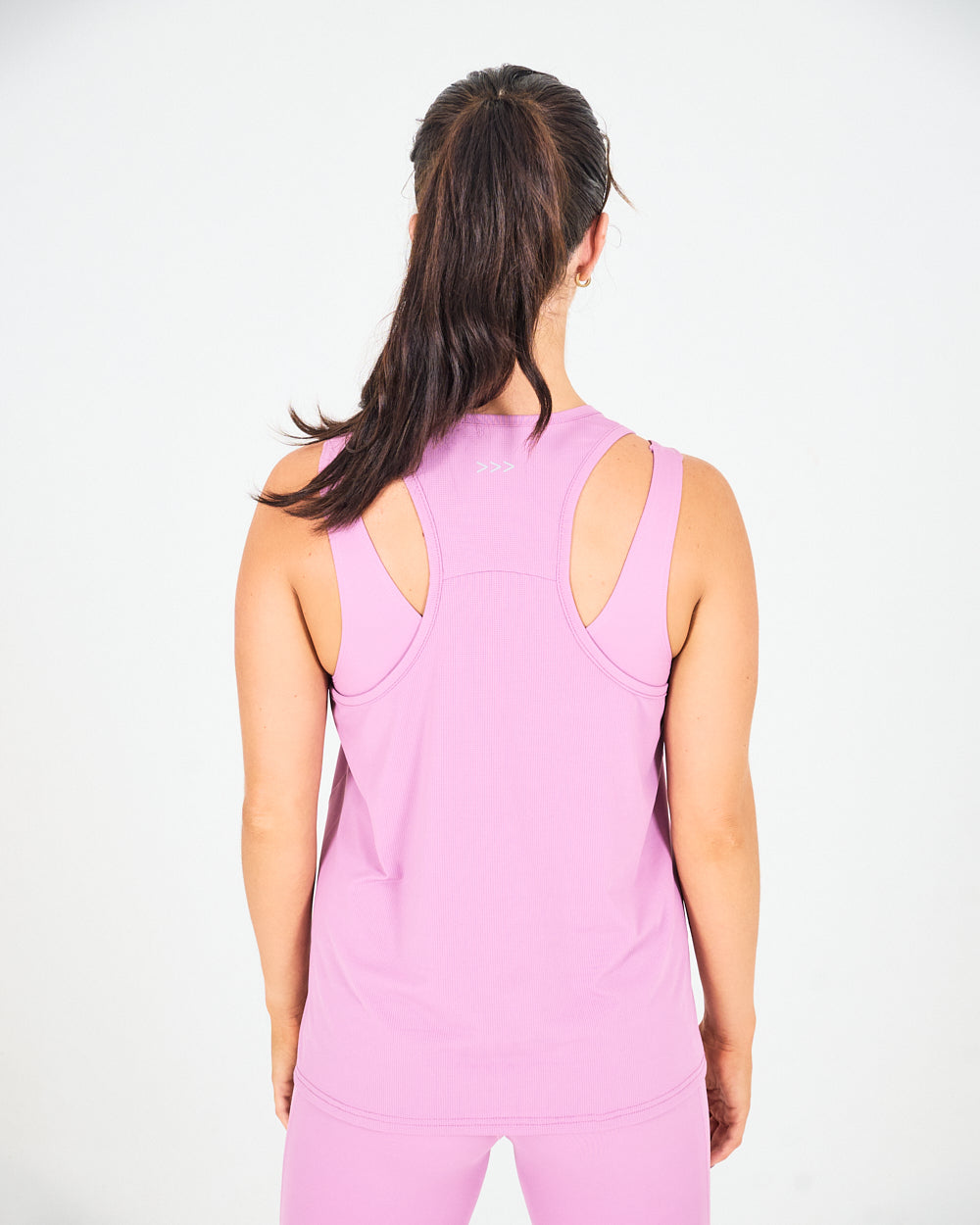 Womens Racerback Tank Top - Dusty Pink image 4