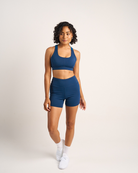 Womens High Impact Sports Bra - Navy image 5