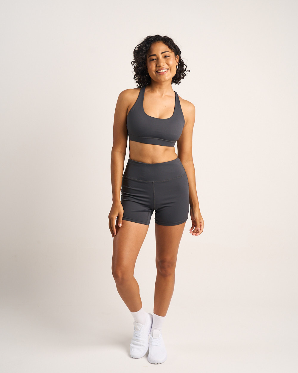 Womens Core Sports Bra - Charcoal image 5