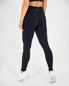 Womens Full Length Leggings - Black image 2
