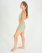 Womens Y Back Sports Bra - Sage Green image 4