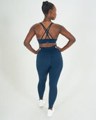 Womens Active Leggings - Navy image 3