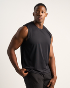 Mens Tank Top - Black image 2