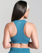 Racerback Sports Bra - Teal image 2