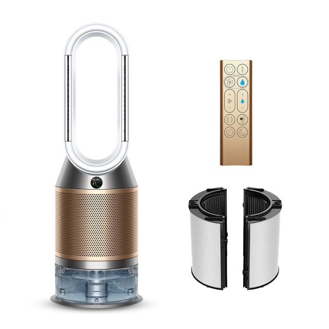 Dyson HP09 Purifier Hot + Cool Purifying Fan Heater - White/Gold