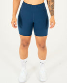 Womens Bike Shorts - Navy image 0